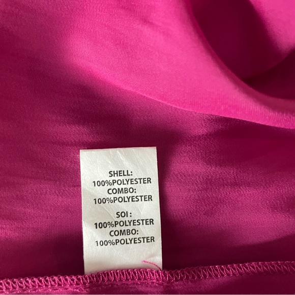 Ramy Brook Women's Pink Sleeveless Mock-Neck Keyhole Blouse Top Size Small - Picture 10 of 10